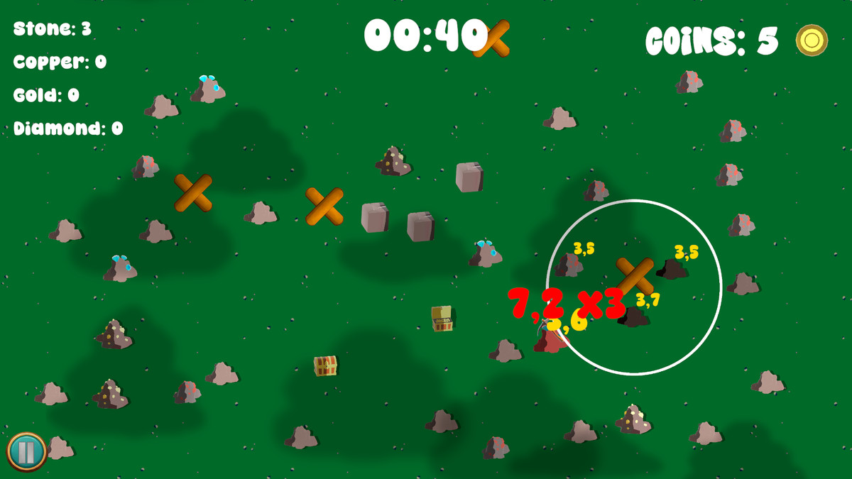 Incremental Node Mining 2D Template Full Game Example