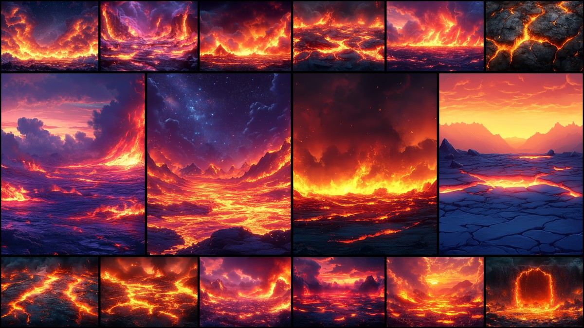 2D Backgrounds Huge Pack