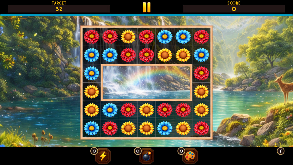 Blossom Matcher: Match 3 - Flower Goods Sorting, Triple Tile Match Puzzle System