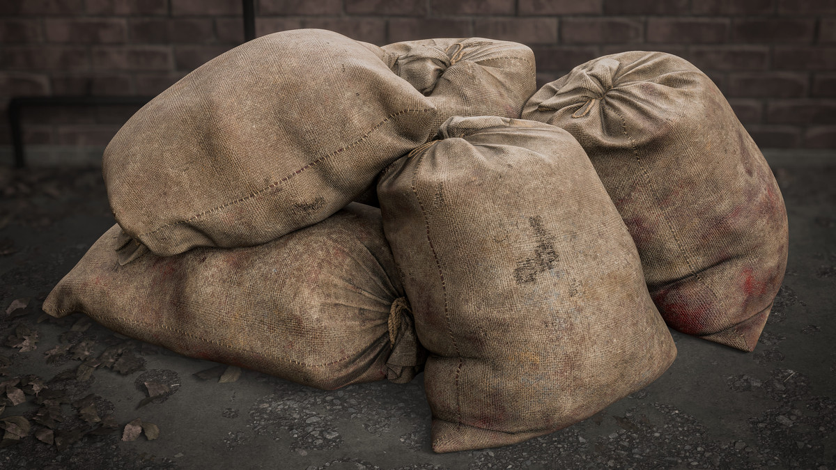 Realistic Garbage Bags Pack