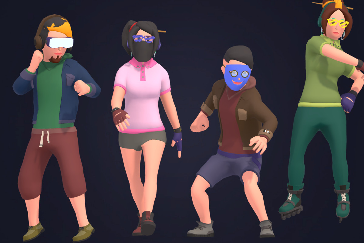 Customizable 3D City Characters Bundle