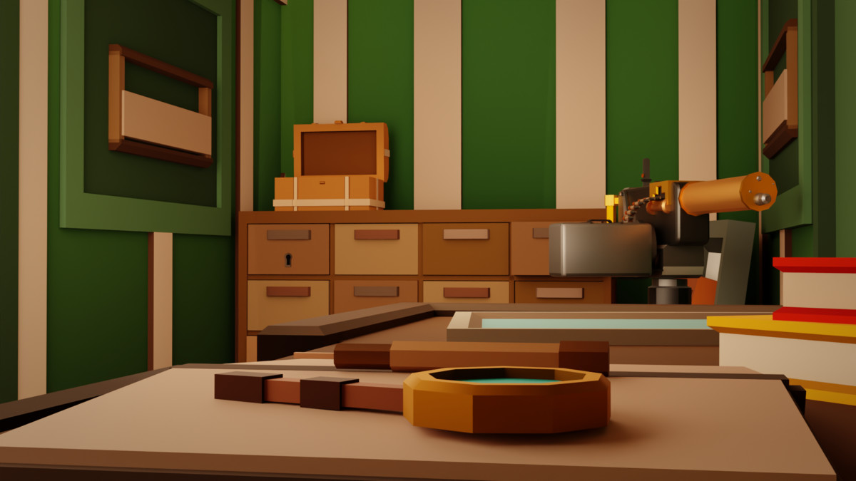 Low Poly Wild West Train Pack