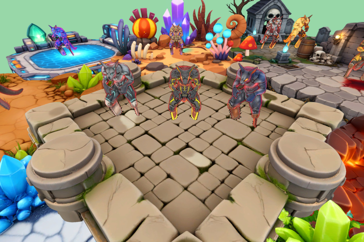 Bloodsaw Fiend - Stylized Fantasy Monster (Rig + Animation) – PixeliusVita