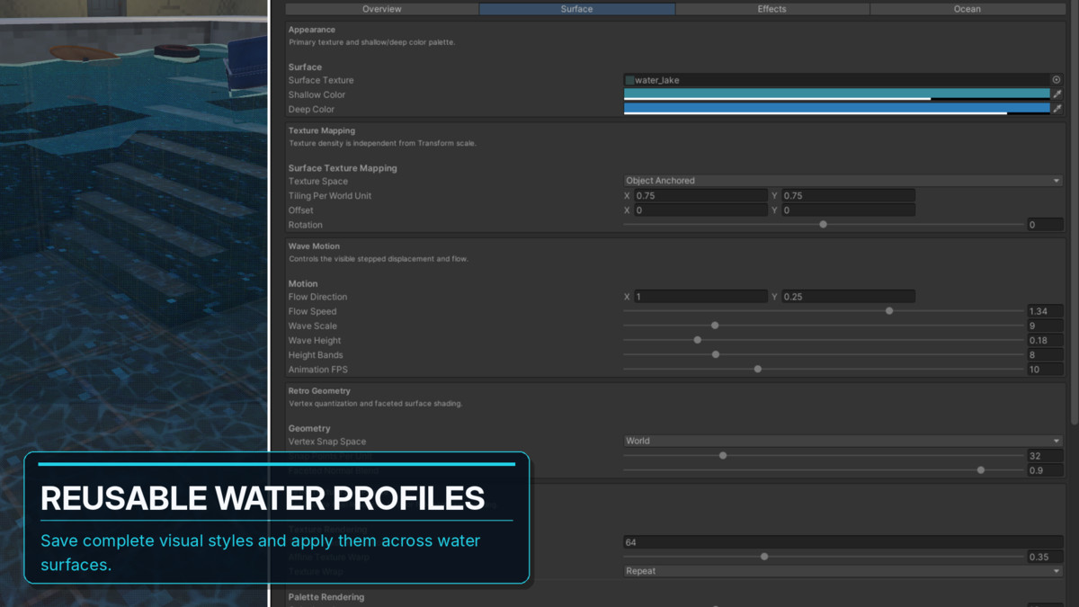 Retro Water System for URP