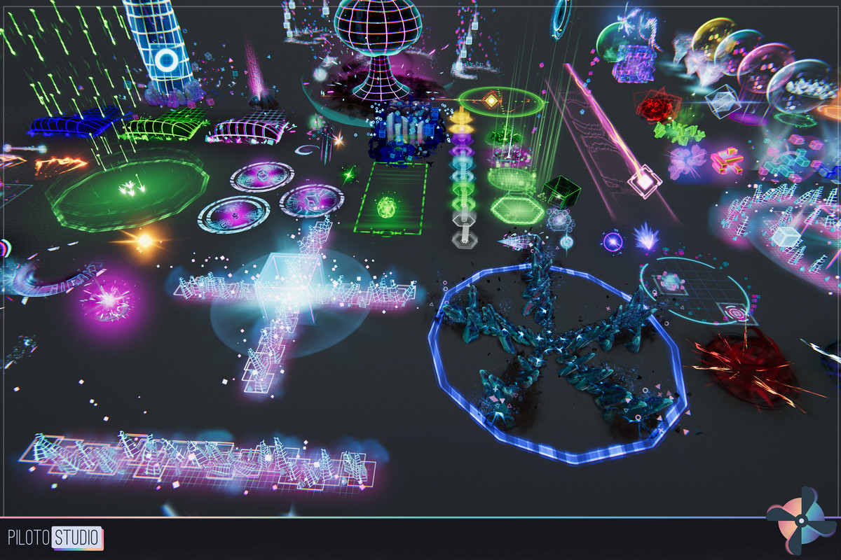 Sci-Fi | Tech | Futuristic Stylized VFX Starter Kit