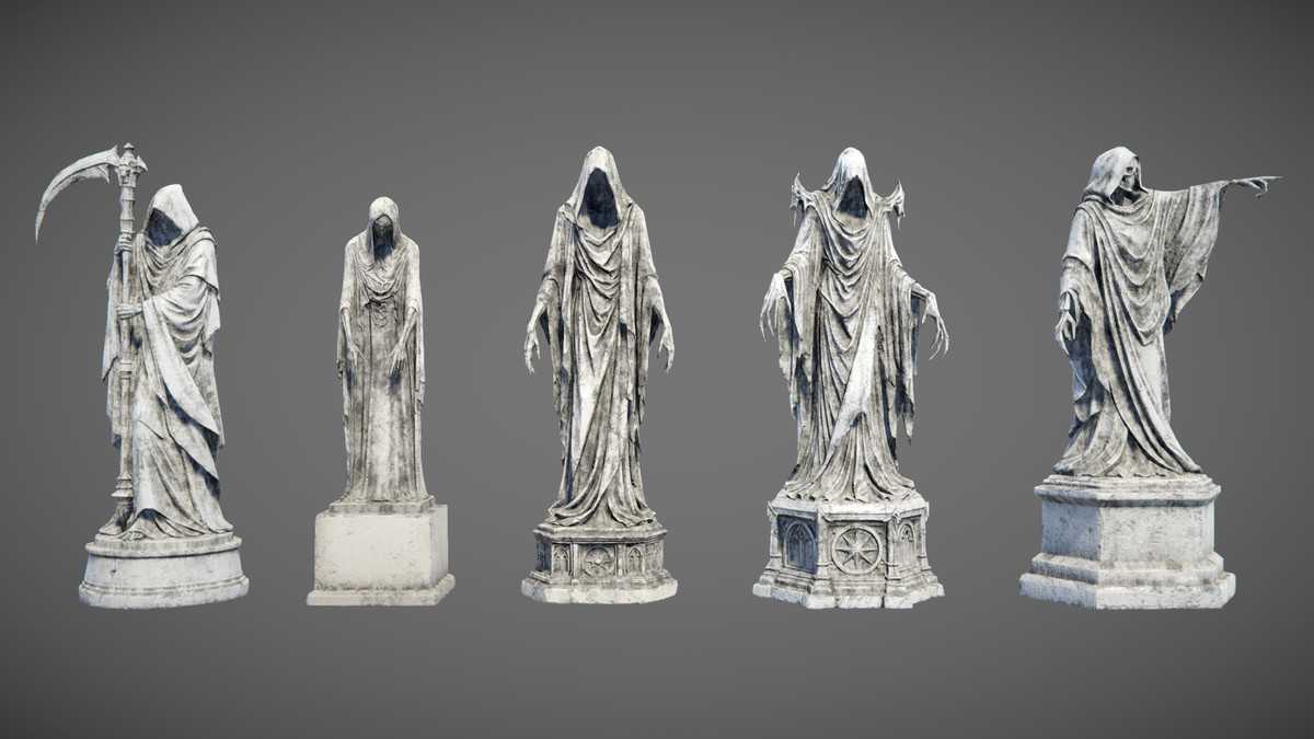 Haunted Statues