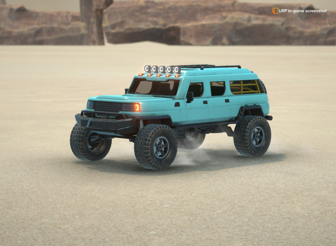 LWB 4x4 - Heavy Duty Off-Road SUV Vehicle Physics