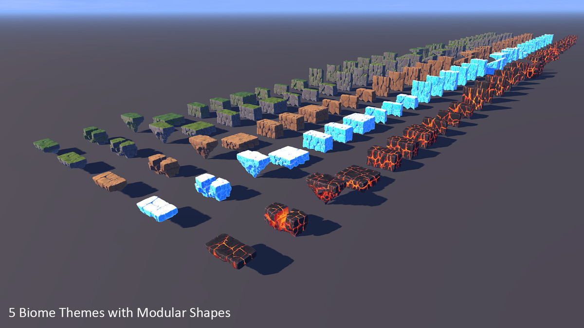 Stylized Nature - Modular Cliffs Pack