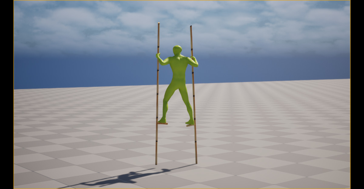 Bamboo Stick Locomotion Pack