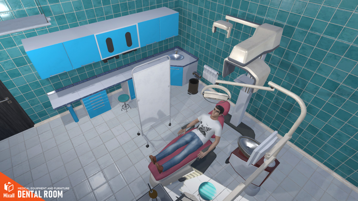 Dental Room - medical equipment and furniture