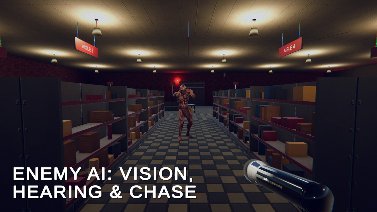 Co-op Horror Survival System – Easy Multiplayer Template