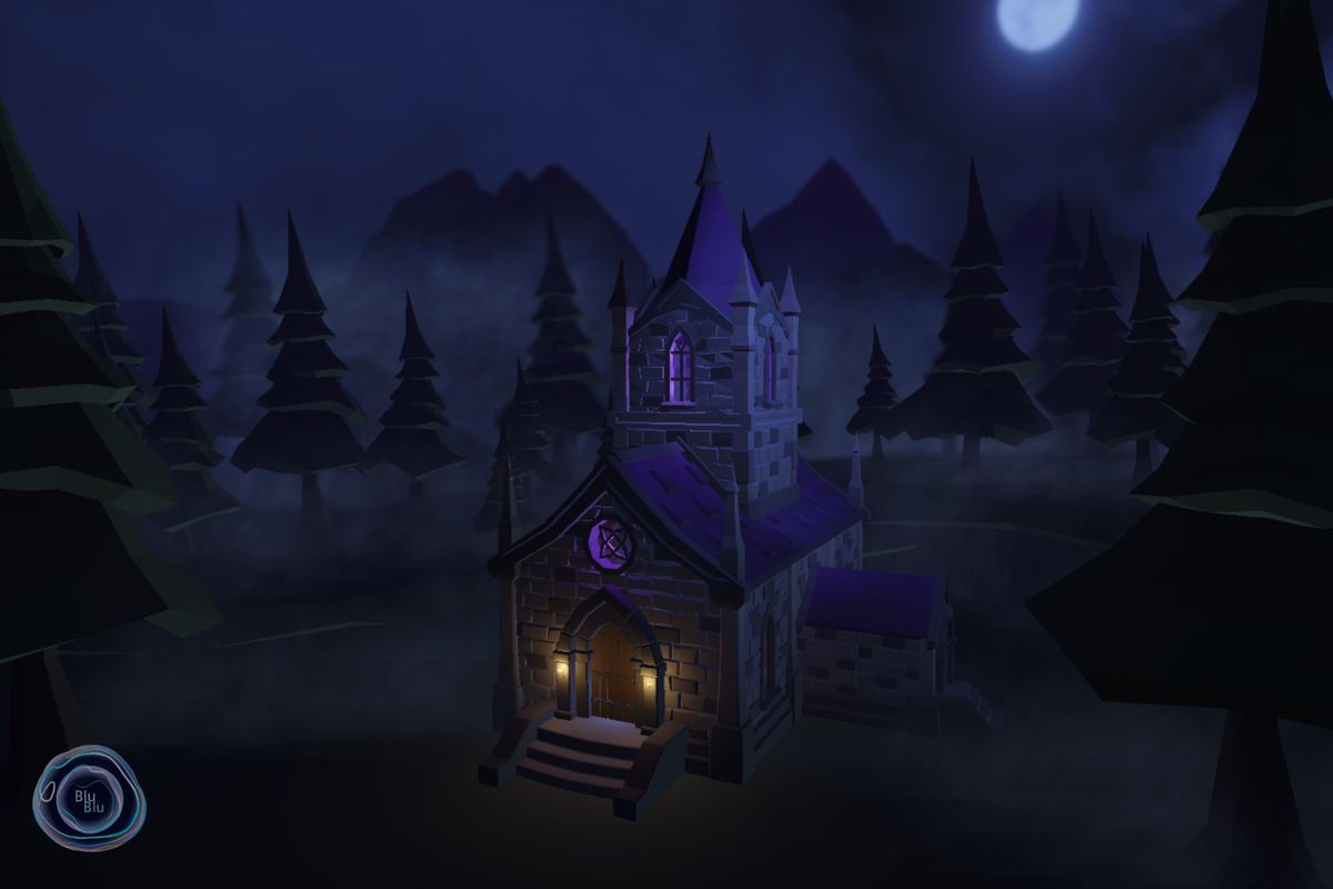 Low Poly Dark Fantasy Forest, Chapel & Ruins – RPG Environment Kit