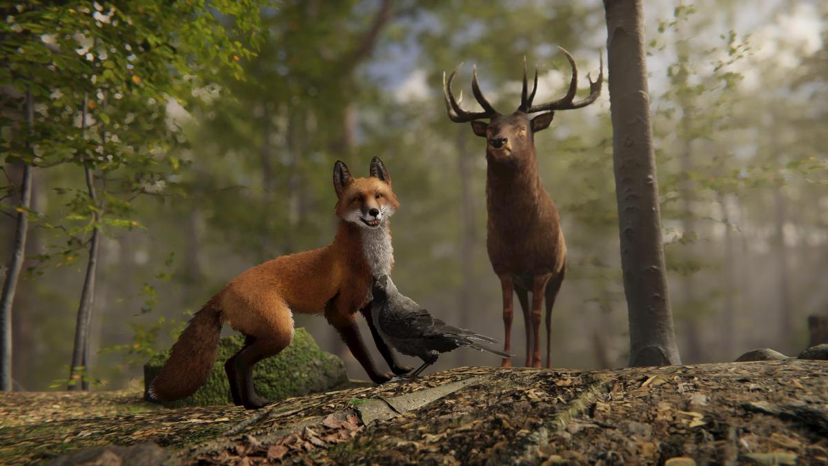 Realistic: Animal Forest Set