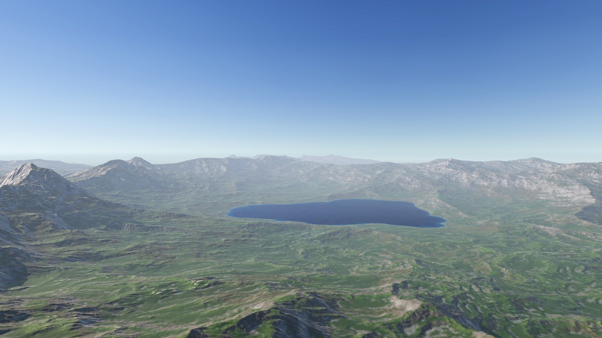 Procedural Islands, Lakes & Hills 8K - 48 Terrains