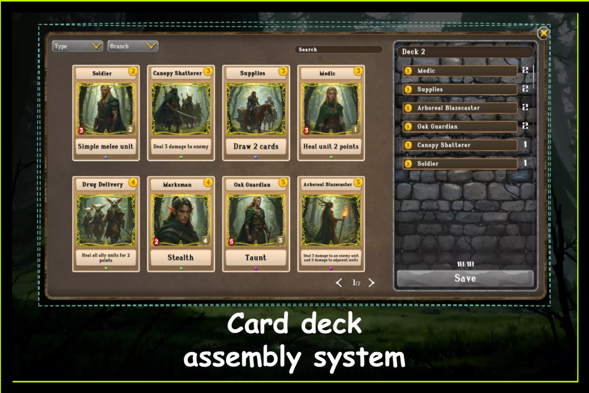 Card Game Core – TCG/CCG System with Deck Builder