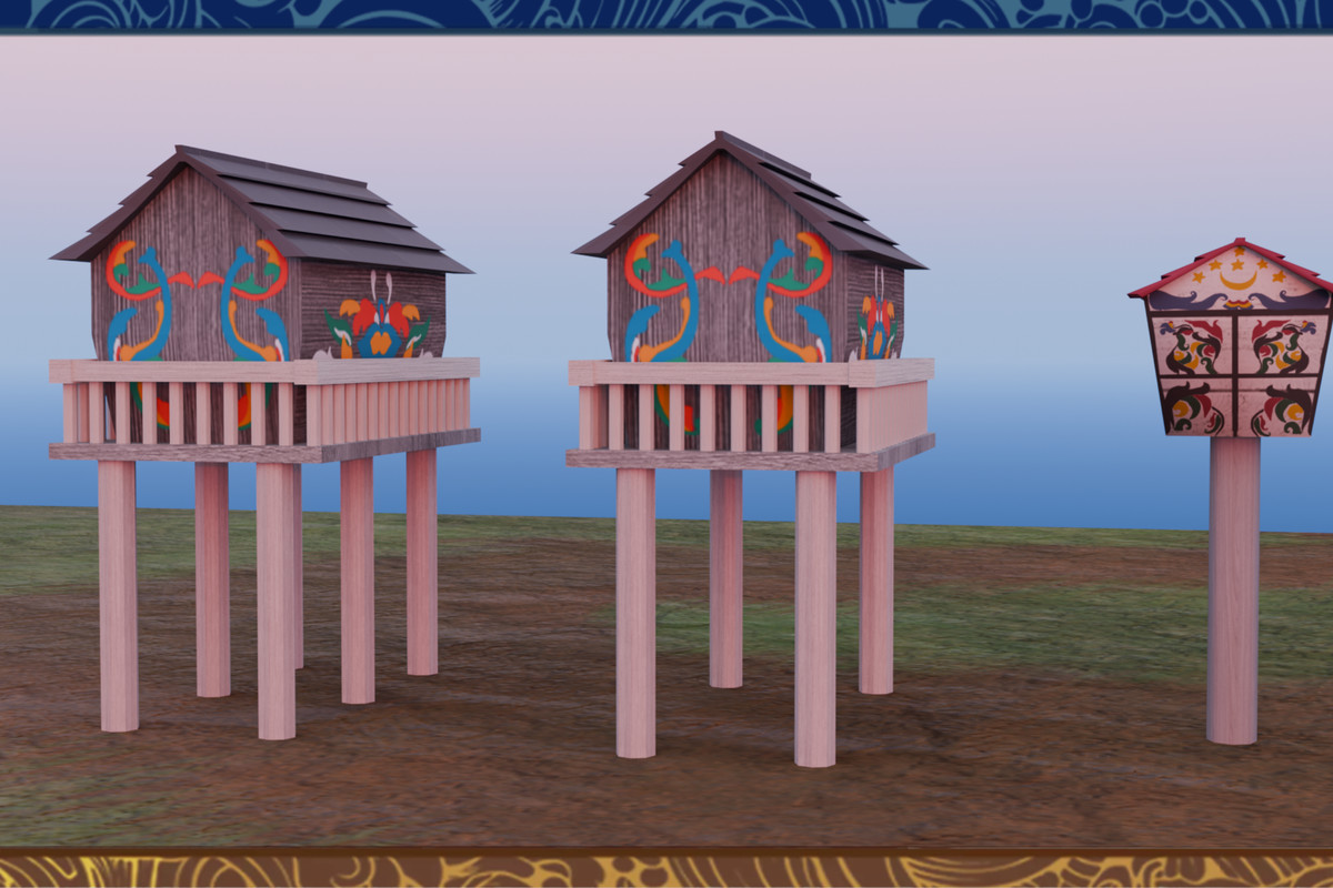 Dayak Ngaju Burial Site