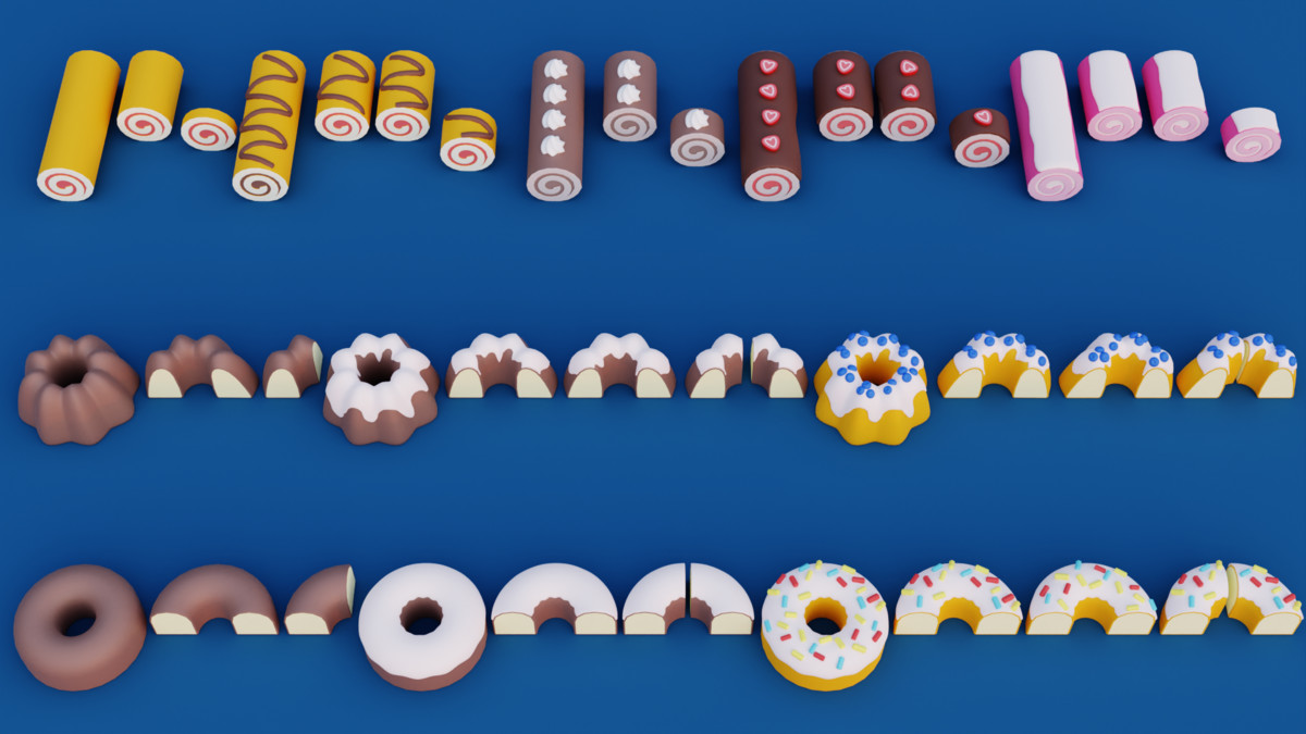 Cartoon Bakery & Pastry Pack 2