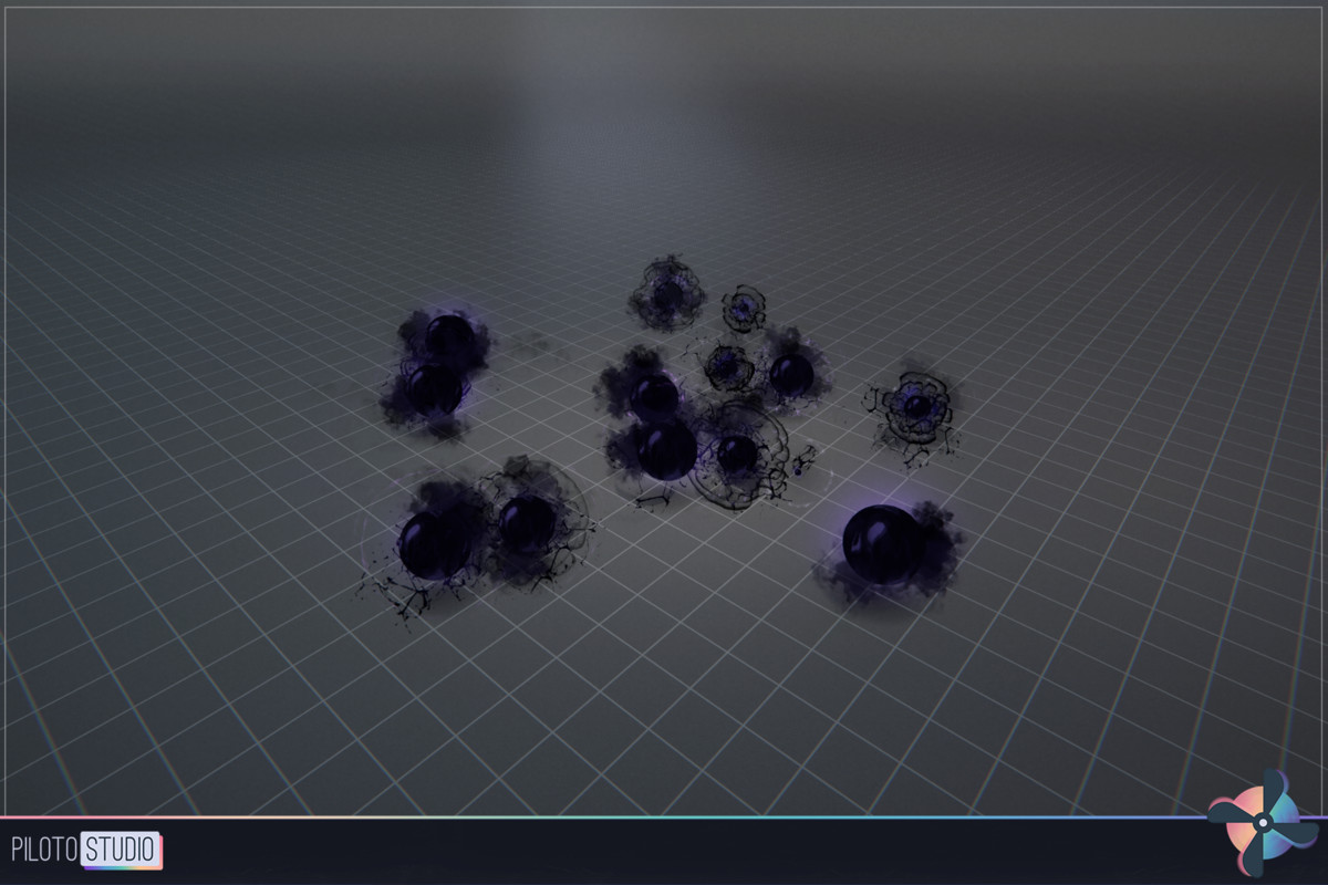 Realistic Ink Spells VFX