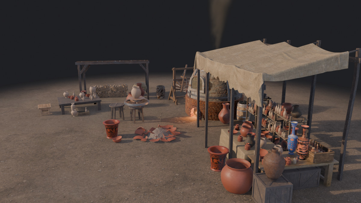 Medieval Pottery Workshop
