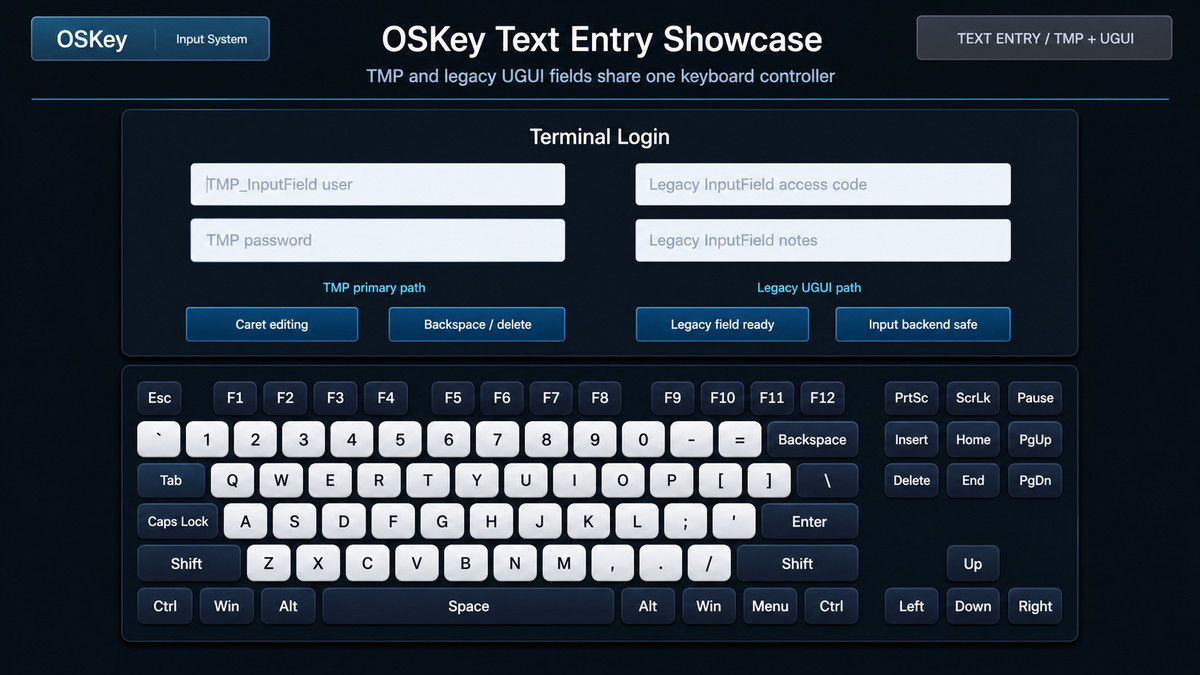 OSKey - Modular Keyboard and Keypad System