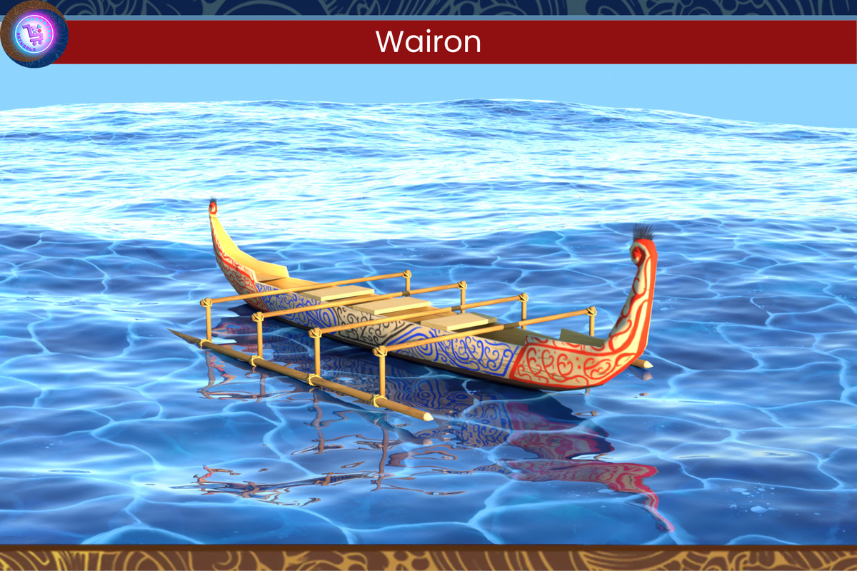 Papua Traditional Canoe