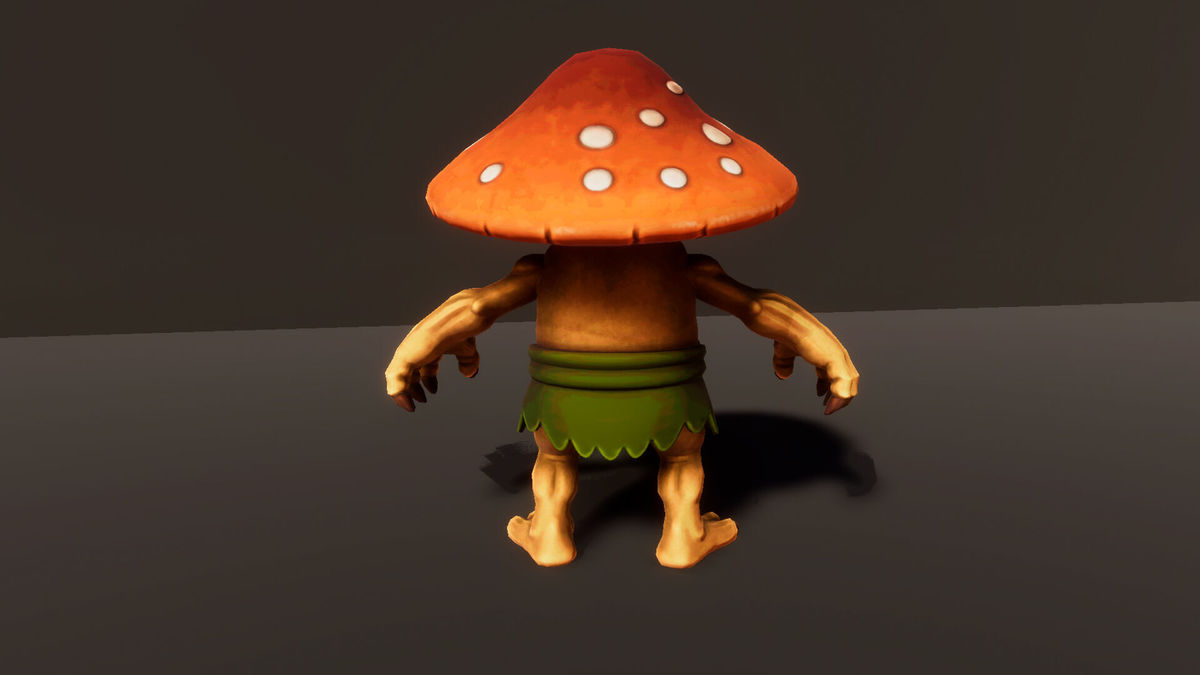 Mushrooms Pack - Game ready characters