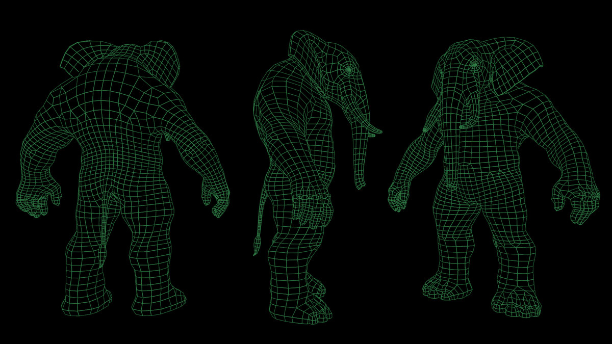 Elephant Humanoid