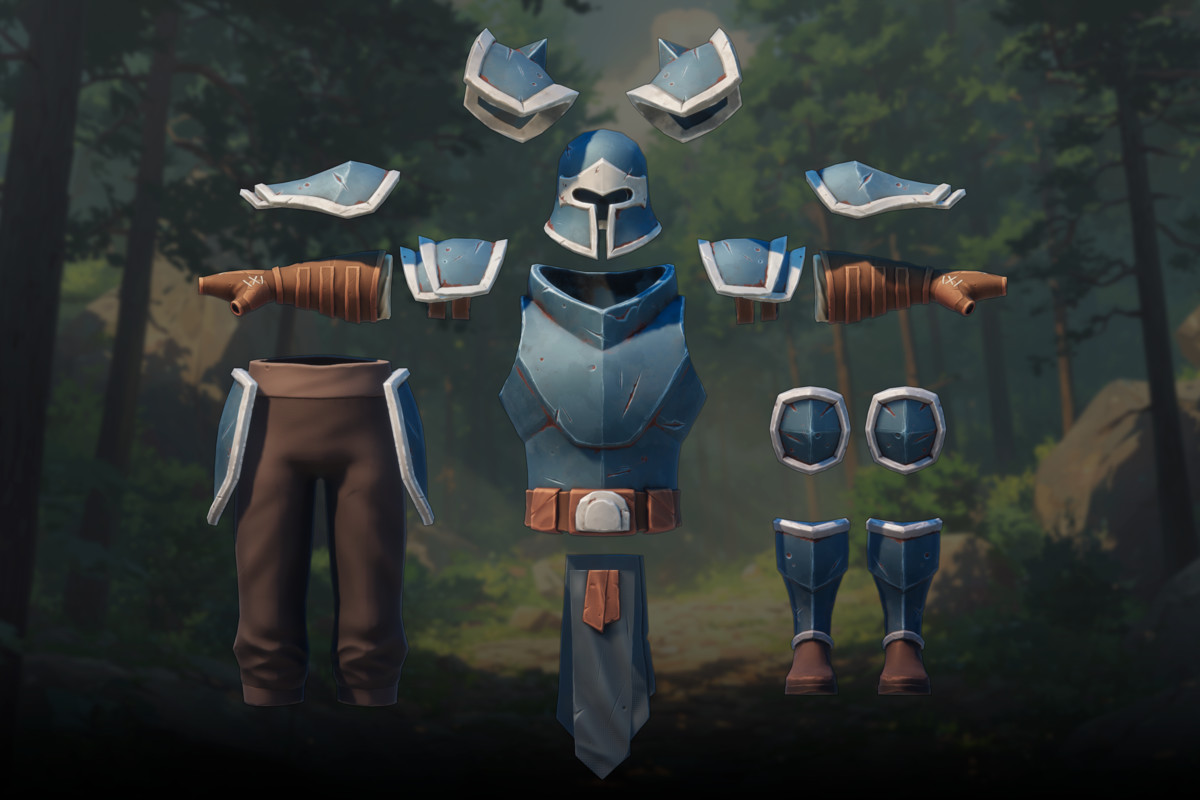 Stylized Fantasy Warrior Outfit