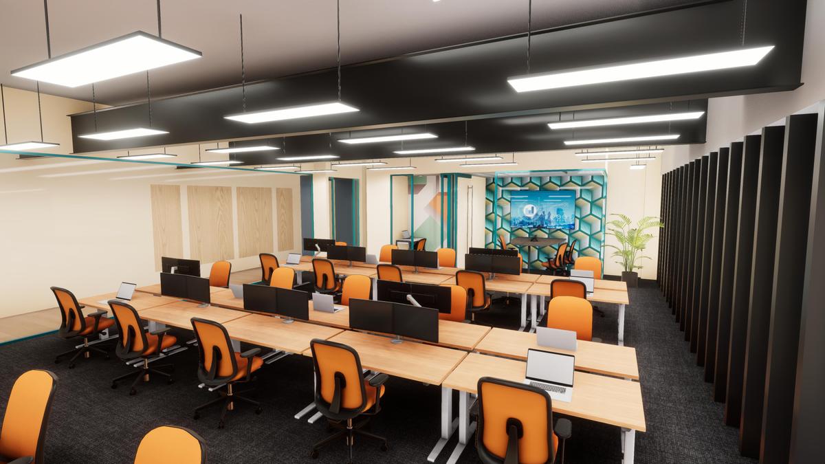 Modern Office Workspace