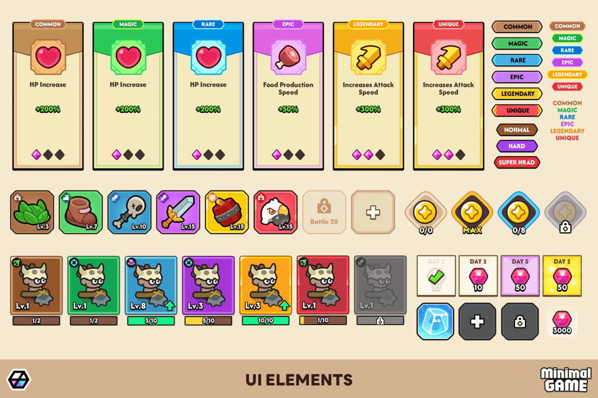 GUI Pro - Minimal Game Light