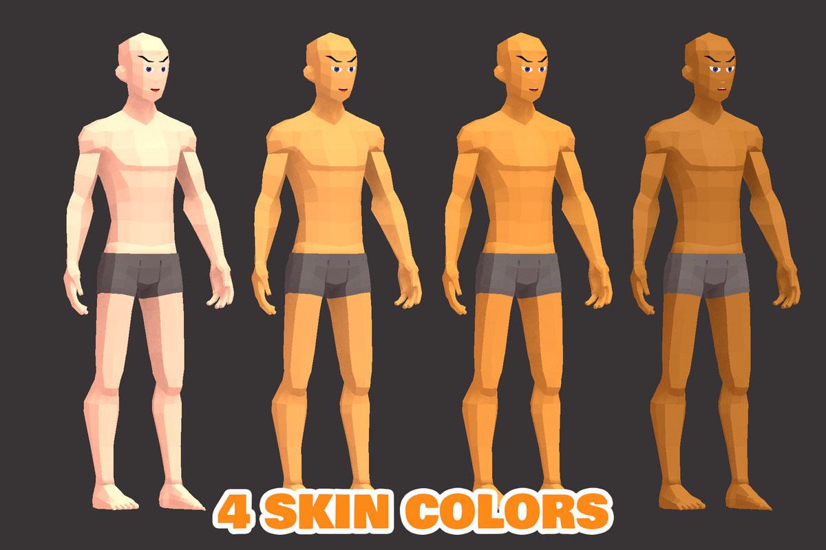 Stylized Fantasy Knight Characters