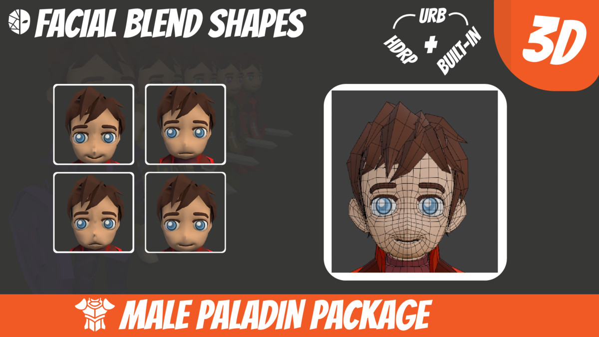 Morphara Fantasy Heros - Male Sacred Paladin