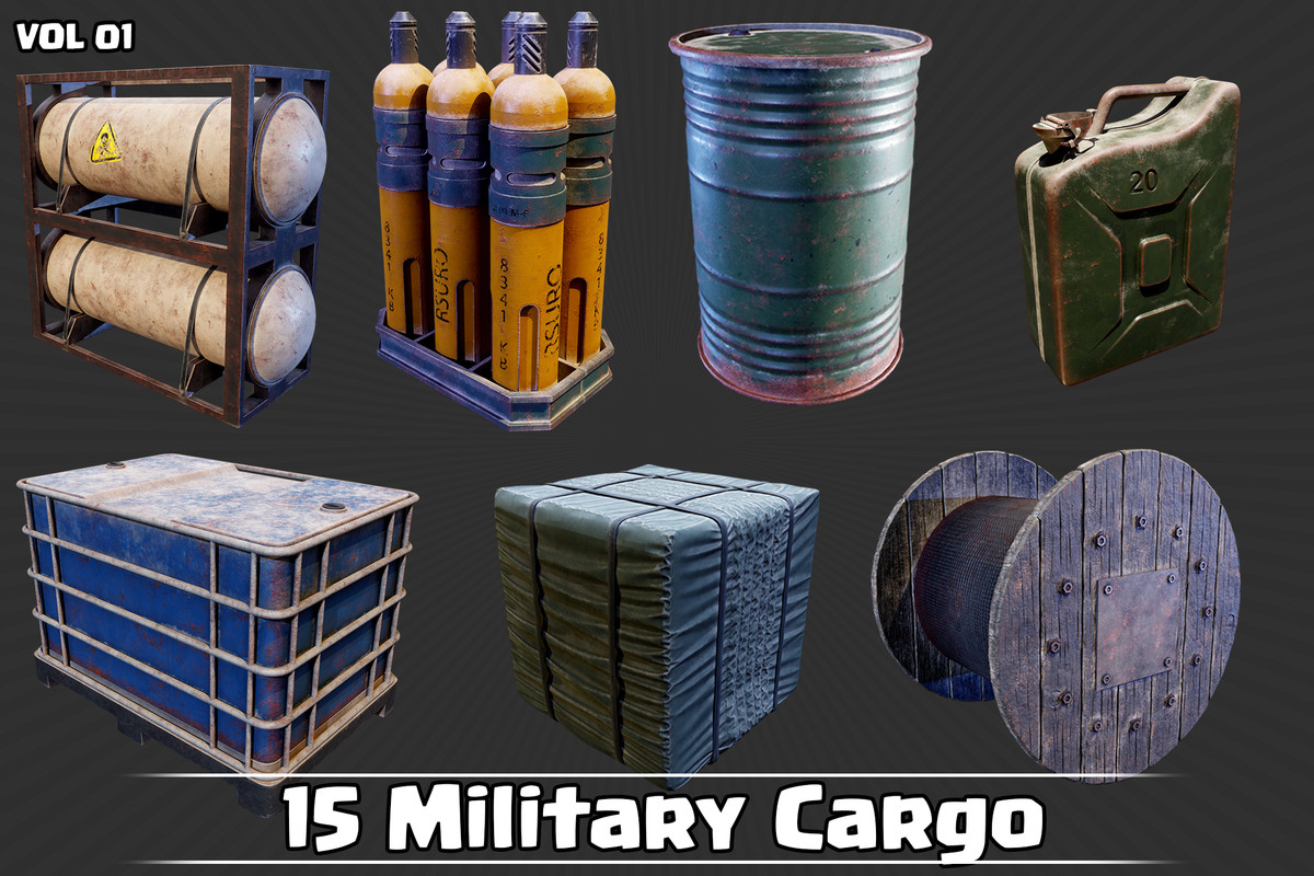 15 Military Cargo_VOL01