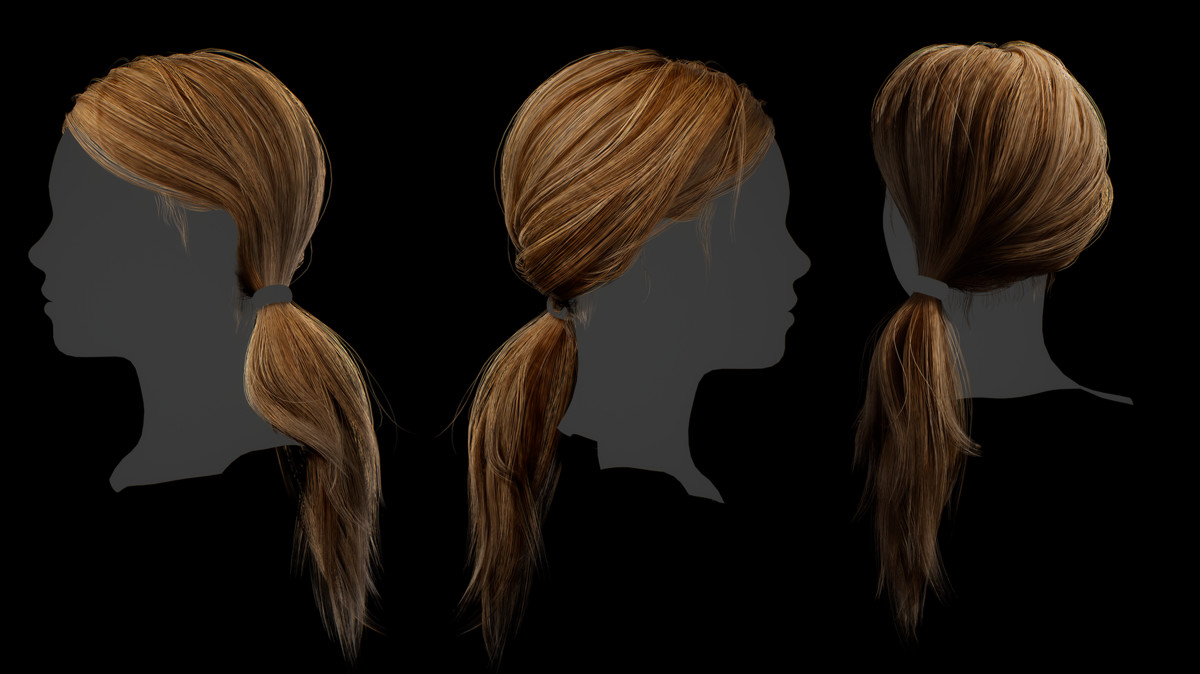 Essential Real-Time Hair Pack – Game-Ready Hairstyles for Unity