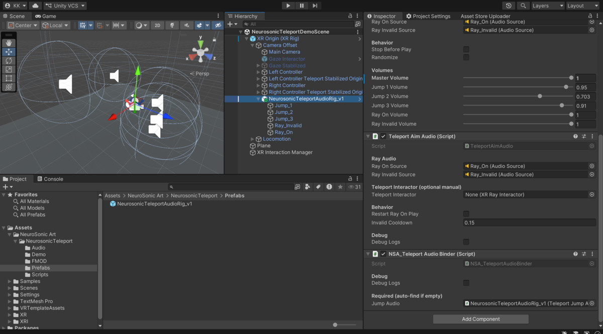 NeuroSonic Teleport Audio Engine