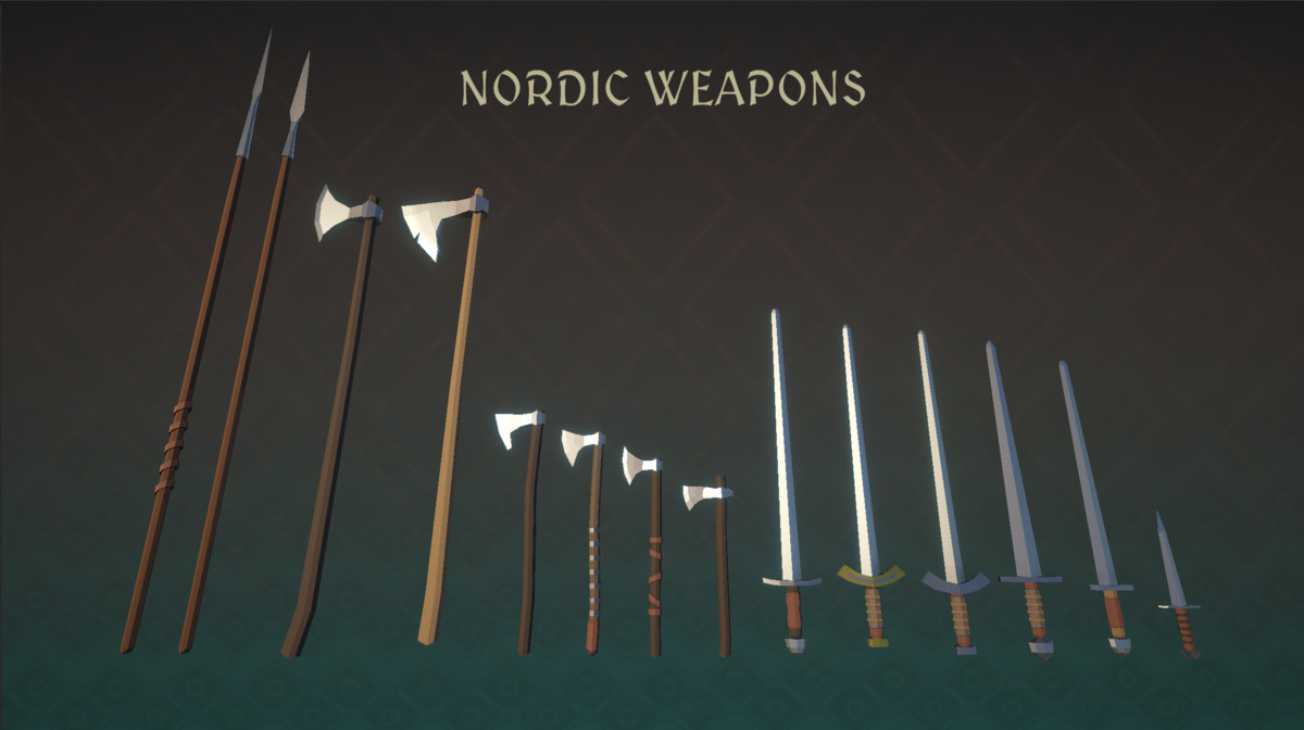 Stylized Medieval Vikings Pack – Low Poly Characters & Units