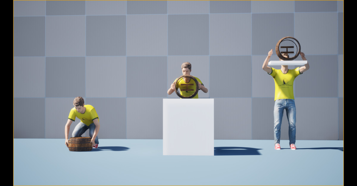 Pickup Items Animation