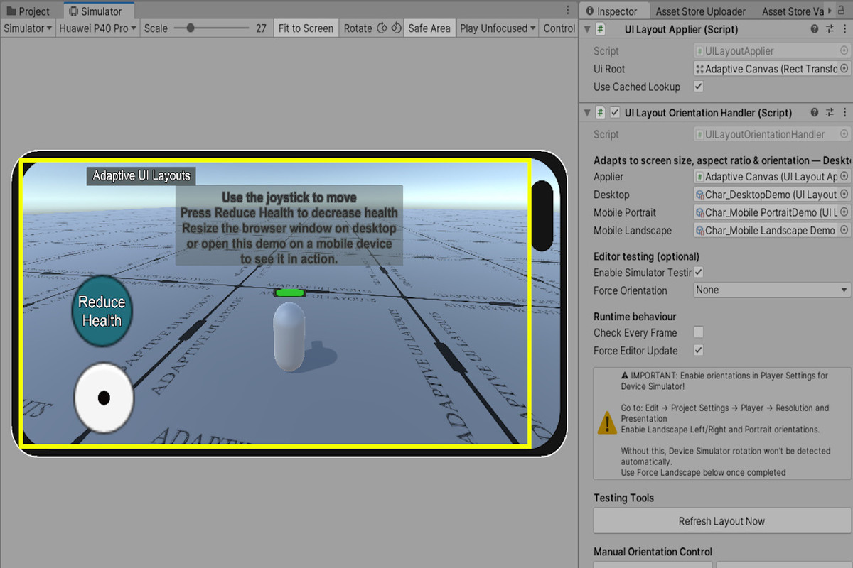 Adaptive UI Layouts