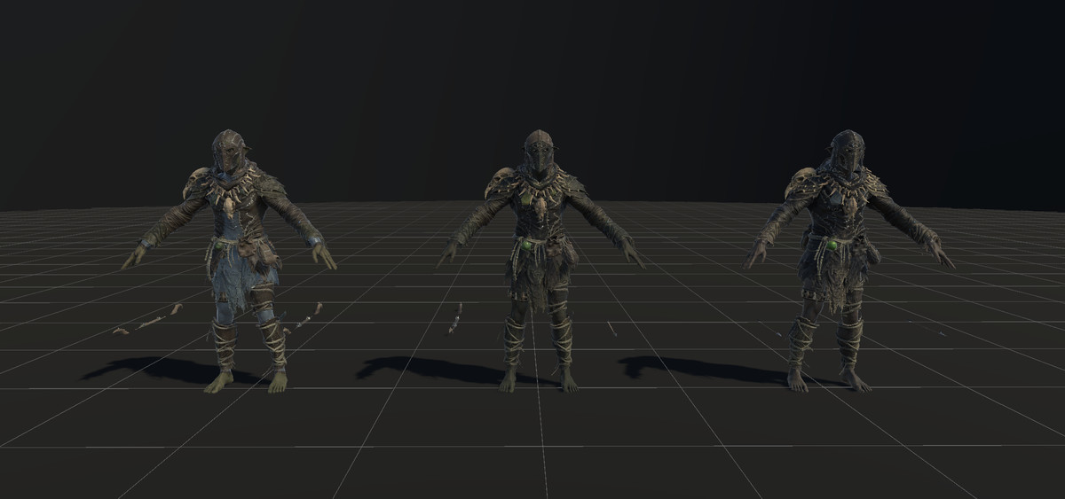 Orc Archer Game Ready