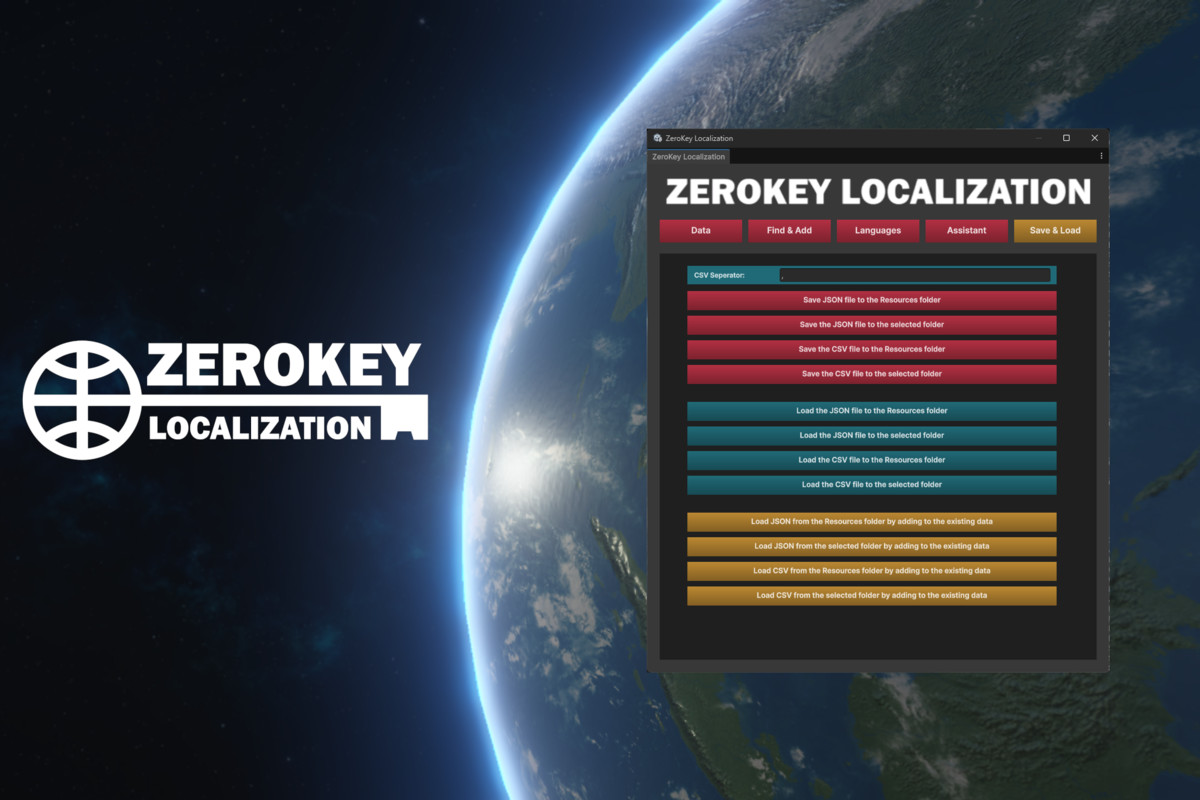 ZeroKey Localization