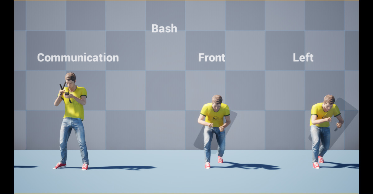 Riot Control Police Animation