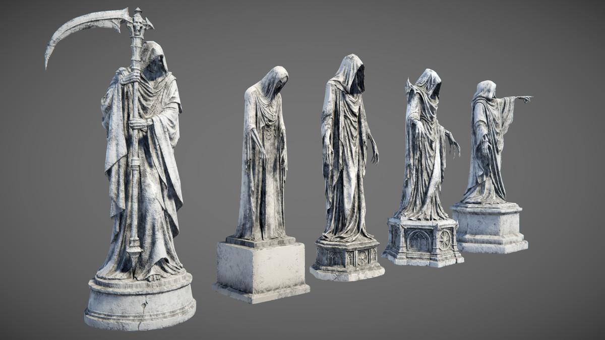 Haunted Statues