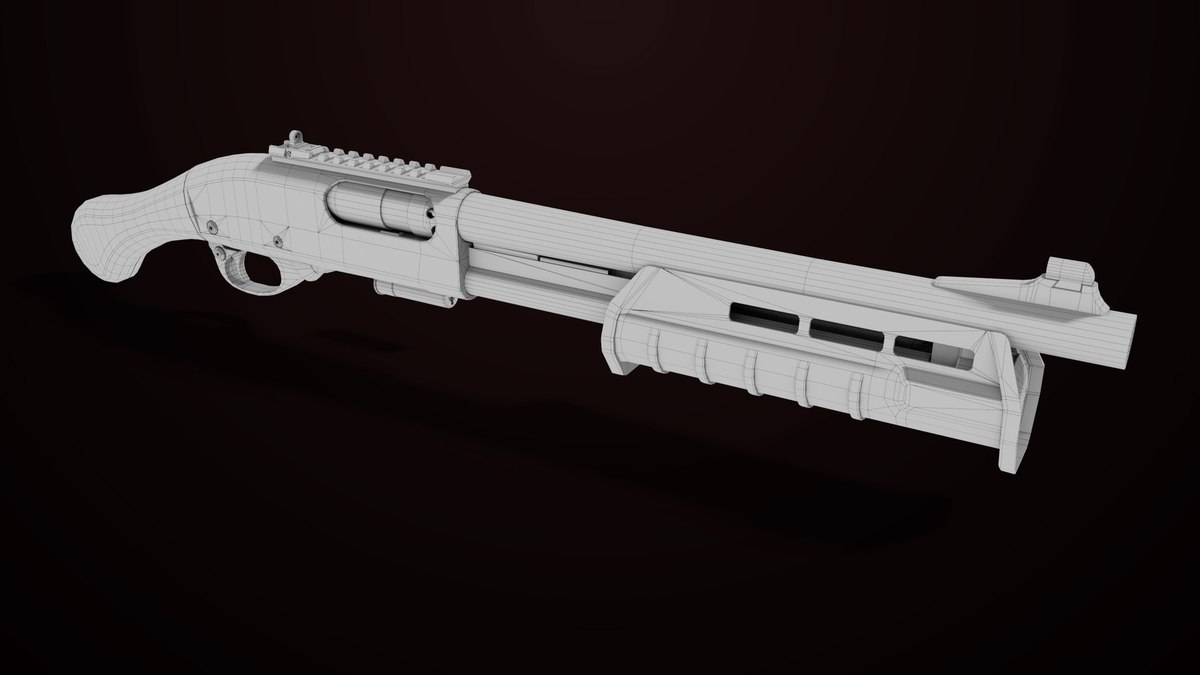 Shotgun Collection 01 URP HDRP Textures