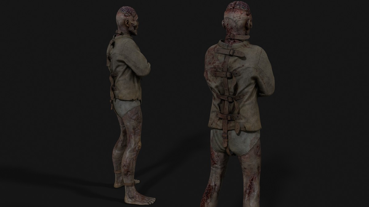 Straightjacket Psychopath — Zombie Hospital Collection