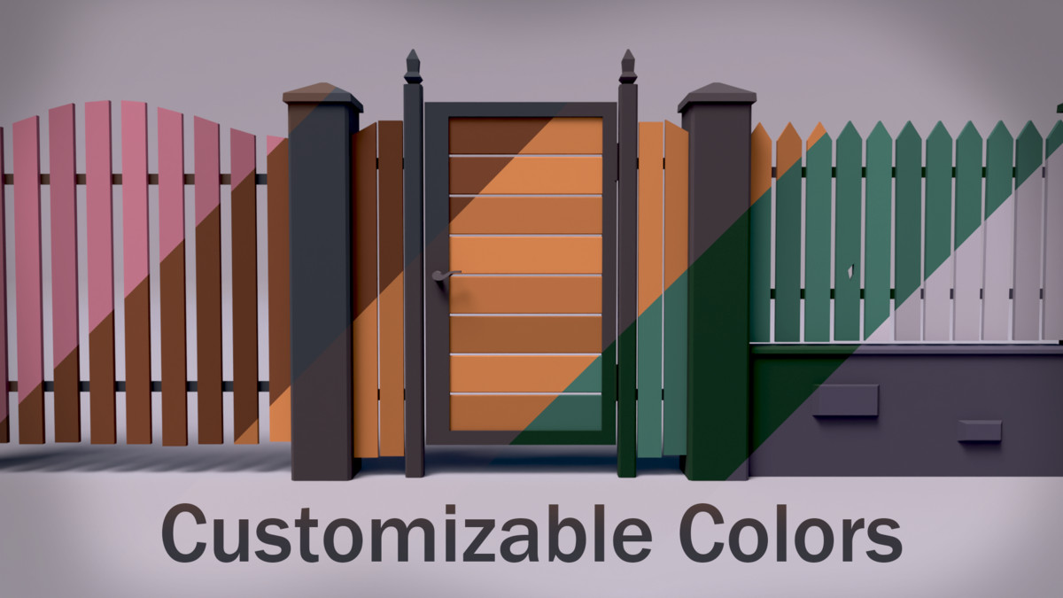 Modern Fence Pack – BoznaWhat