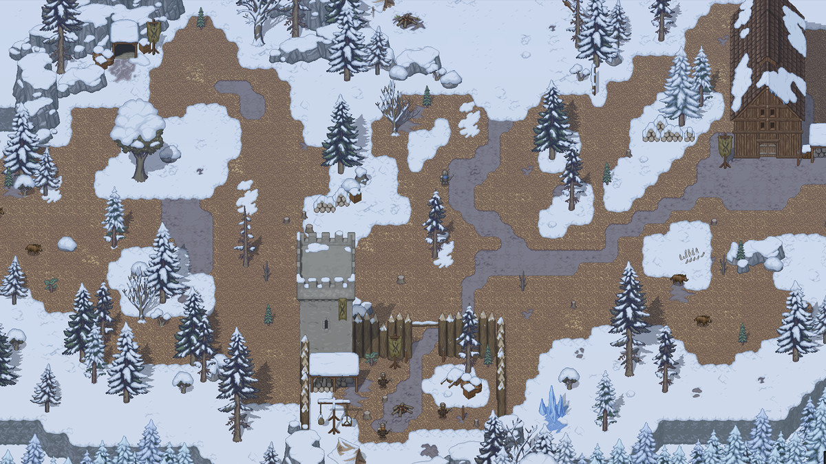 Pixel World - Snow Lands