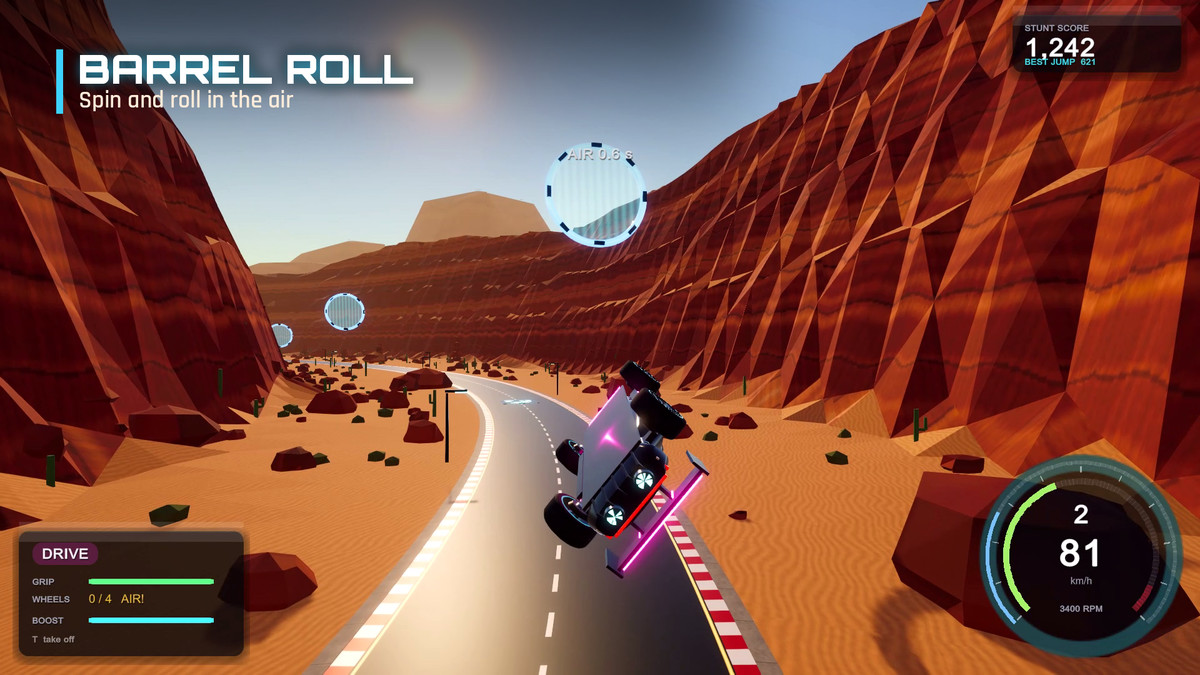 Hybrid Vehicle Controller 2.0: Flying Car/Drone, Stunts & AI
