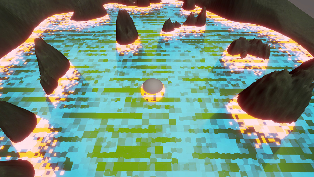 Pixel Water Shader
