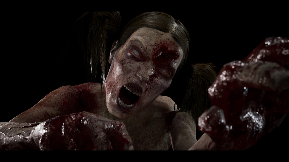 Zombie - Starved Female|URP-HDRP|