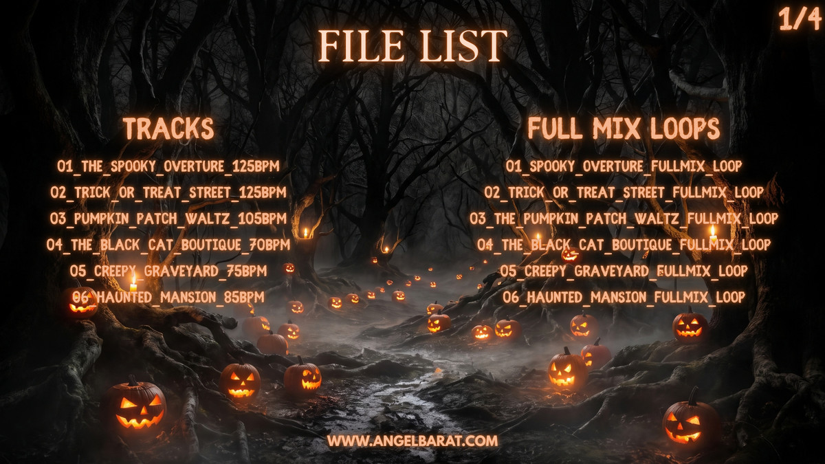 Halloween & Spooky Orchestral Pack: Adaptive Game Audio